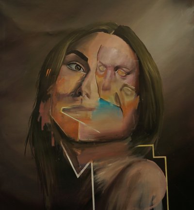 Pure, 2021-23 (huile sur lin) - Oscar Nin
