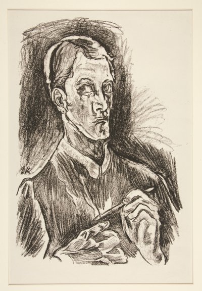Autoportrait - Oskar Kokoschka