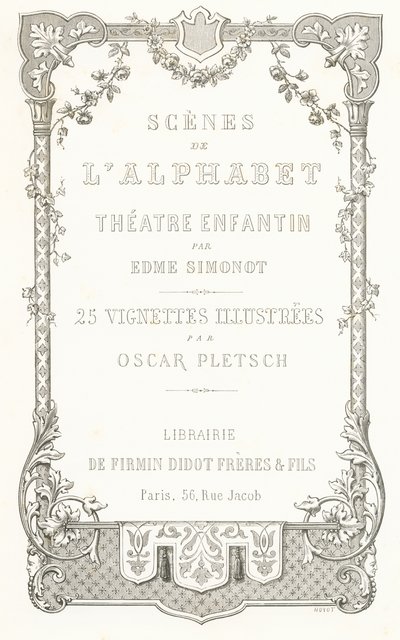 Page de titre - Oskar Pletsch
