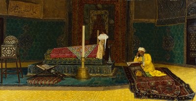 Dans la tombe de Mahomet - Osman Pacha Zadeh Hamdy Bey