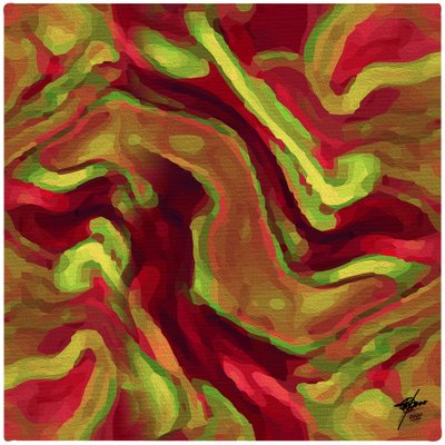 Tourbillons de couleurs vives - Osvaldo Russo