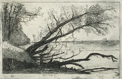 Rive du lac, Cleveland, 20ème siècle - Otto H. Bacher