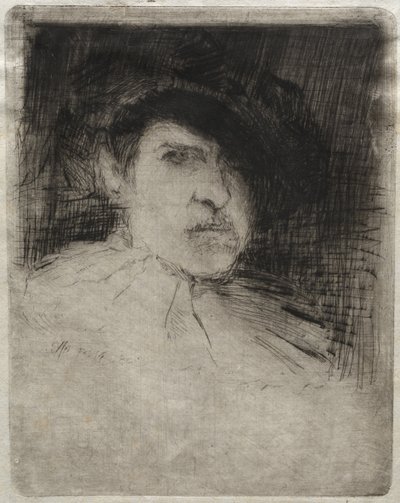 Autoportrait en costume, 1880 - Otto H. Bacher