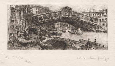 Le Rialto, Venise - Otto H. Bacher