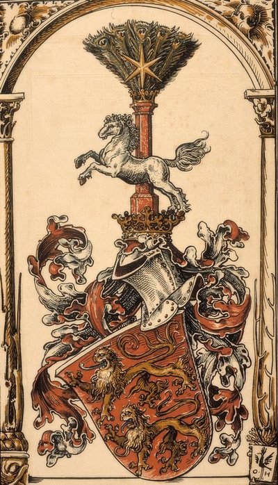 Les armoiries des maisons princières allemandes : Les Welfs - Otto Hupp