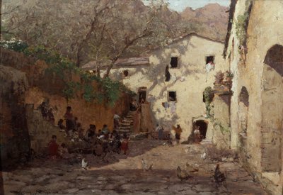 Vie quotidienne, Italie - Otto Ludvig Sinding