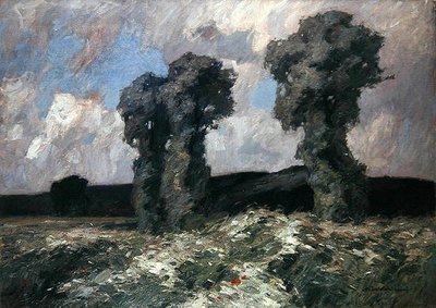 Saules dans la Vallée de la Lahn - Otto Ubbelohde
