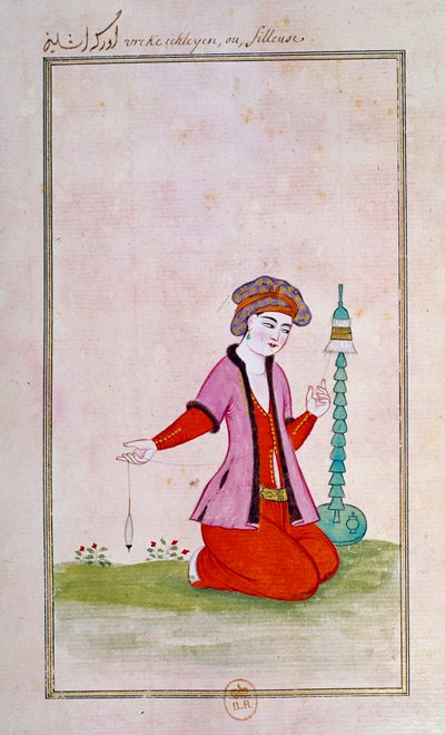 Art ottoman : un épandeur (impressions d