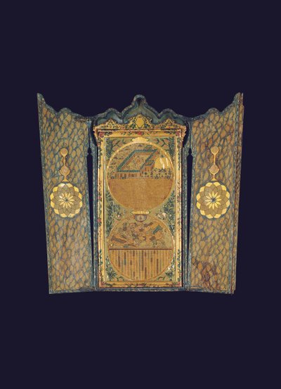 Boussole Qibla, Constantinople - Ottoman School