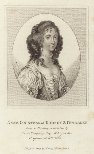 Anne Comtesse de Dorset et Pembroke - Ozias Humphry