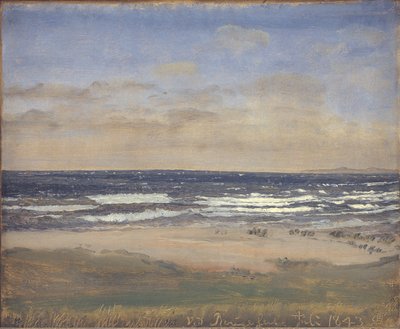 La plage à Rågeleje - P.C. Skovgaard