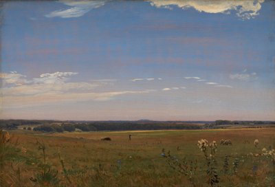 Vue vers le manoir de Beldringe - P.C. Skovgaard