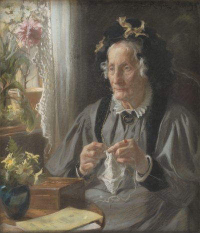 Portrait de la conseillère S.A. Casse née Engelbreth - Peder Severin Krøyer