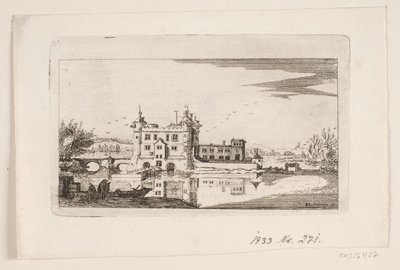 Château Entouré de Douves - P. Schiönning