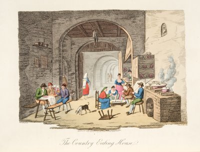 La Maison de campagne, de Scènes italiennes, représentant les mœurs, coutumes et divertissements des différents États d
