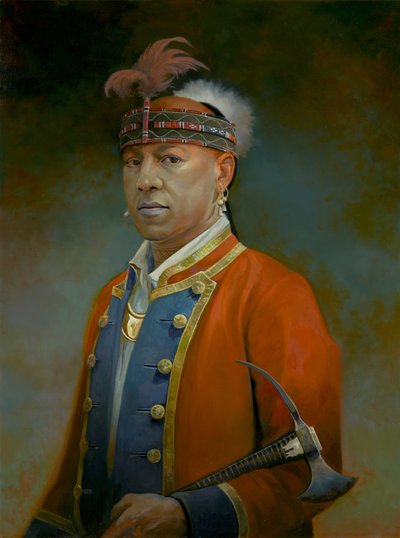 Alliés du roi, 2017 (huile sur toile) - Pamela Patrick White