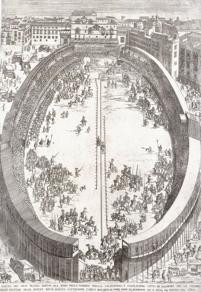 Grande planche pliable du Grand Théâtre, 1680 - Paolo Amato