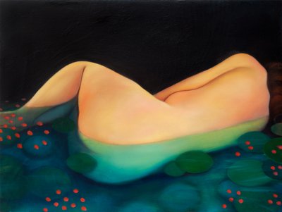 Nuits blanches, 2019 (huile sur panneau de bois) - Paolo Perfranceschi