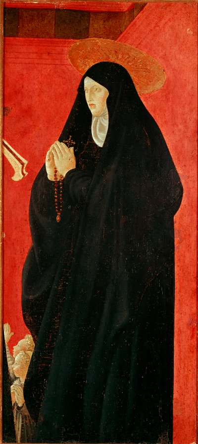 Sainte Monaca (Monique?) (détail) - Paolo Uccello
