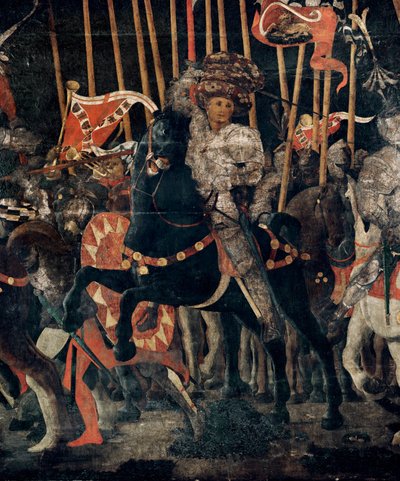 La bataille de San Romano en 1432 ... - Paolo Uccello