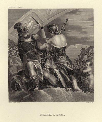Minerve et Mars - Paolo Veronese