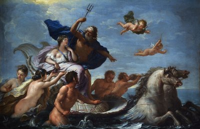 Triomphe de Neptune et Amphitrite - Paolo di Matteis