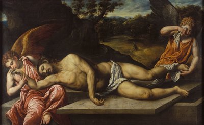 Slovaquie :  Le Christ mort pleuré par les anges Le Christ mort pleuré par les anges - Paris Bordone