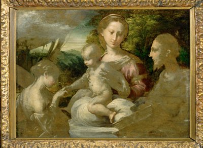 Madone et saints ... - Parmigianino (1503 40)