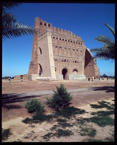 Vue du Palais de Shapur I et de l