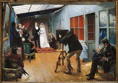 Mariage chez le photographe - Pascal Adolphe Jean Dagnan Bouveret