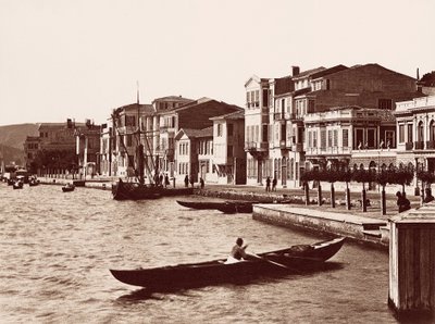 Büyükdere en bord de mer - Pascal Sébah