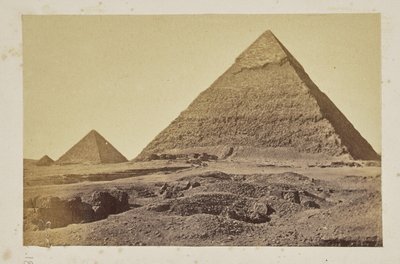 [Pyramides de Gizeh, Gizeh] - Pascal Sébah
