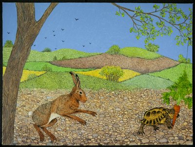 La tortue et le lièvre - Pat Scott