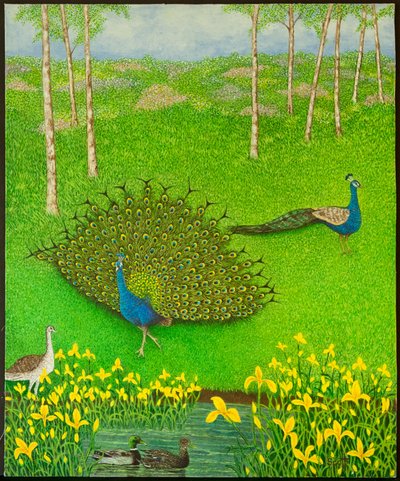 Winning Ways, 2012 (acrylique sur papier) - Pat Scott