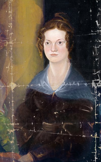 Portrait des Sœurs Brontë, (détail) - Patrick Branwell Bronte