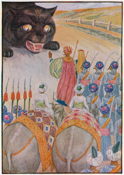 "Écarte-toi, minou, mes éléphants pourraient te blesser!" - Patten Wilson