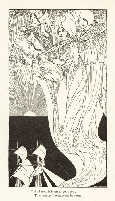 La complainte du vieux marin (gravure) - Patten Wilson