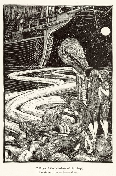 La complainte du vieux marin (gravure) - Patten Wilson