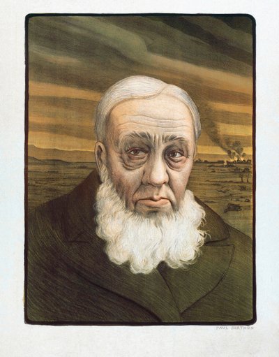 Portrait de Paul Kruger (1825-1904) - Paul (after) Berthon