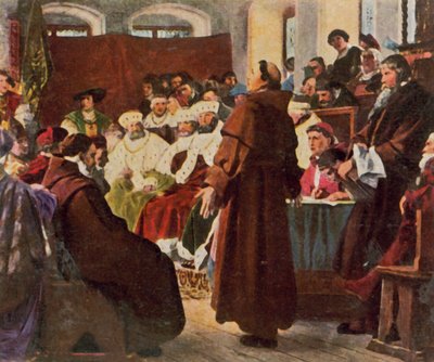 Luther à la Diète de Worms - Paul (after) Thumann