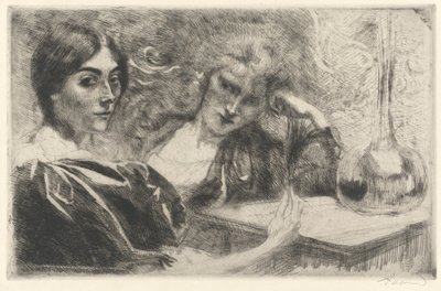 Morphinomanes, 1887 - Paul Albert Besnard