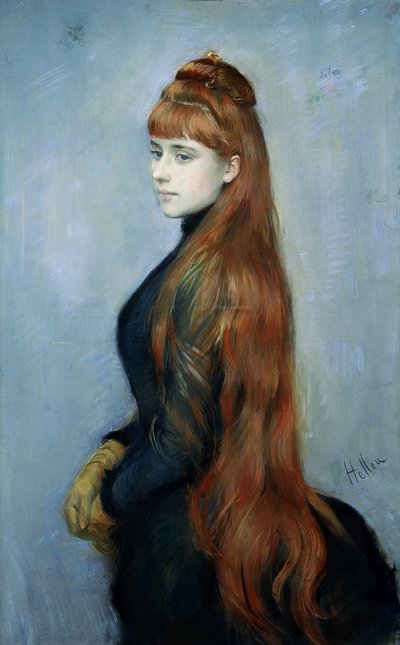 Portrait de Mademoiselle Alice Guerin - Paul Cesar Helleu