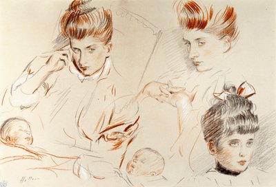 Esquisses de Mme - Paul Cesar Helleu