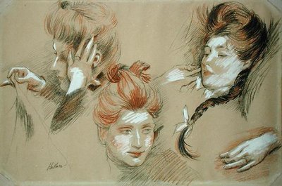 Étude de femmes - Paul Cesar Helleu