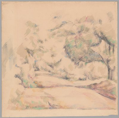 Route en Provence - Paul Cézanne