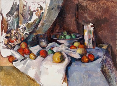 Nature morte avec des pommes - Paul Cézanne
