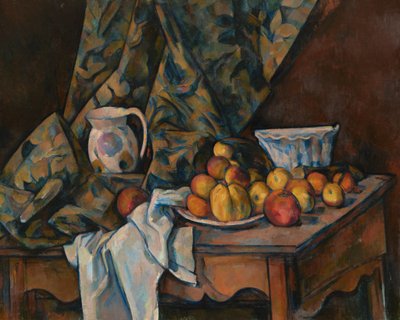 Nature morte aux pommes et aux pêches - Paul Cézanne