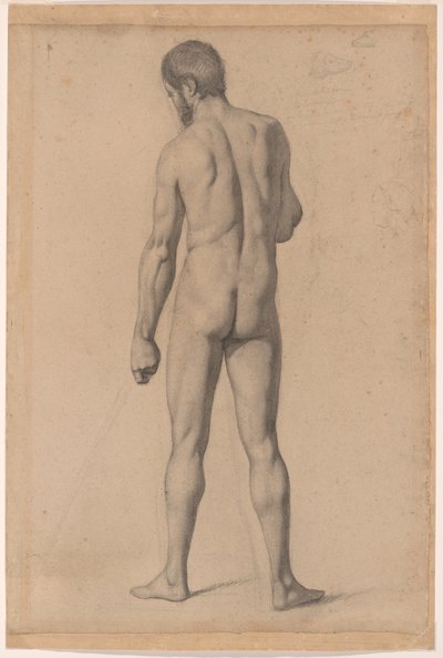 Nu académique, vu de dos - Paul Cézanne