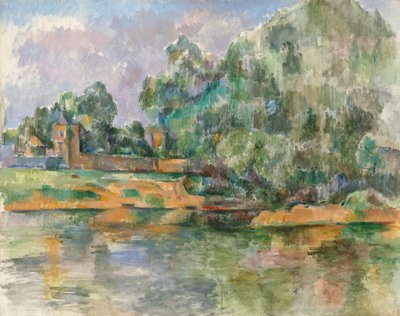 Rives de la Seine à Médan, vers 1885-1890 - Paul Cézanne