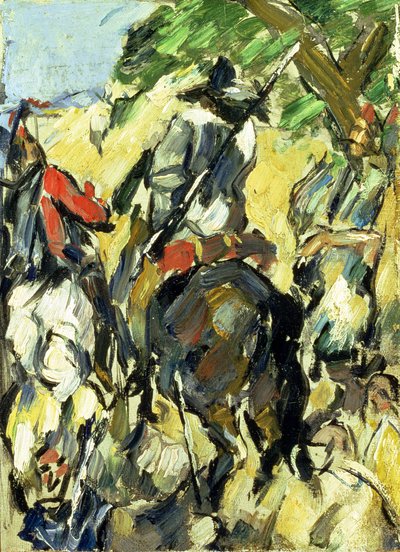 Don Quichotte, vue de dos, c.1875 - Paul Cézanne